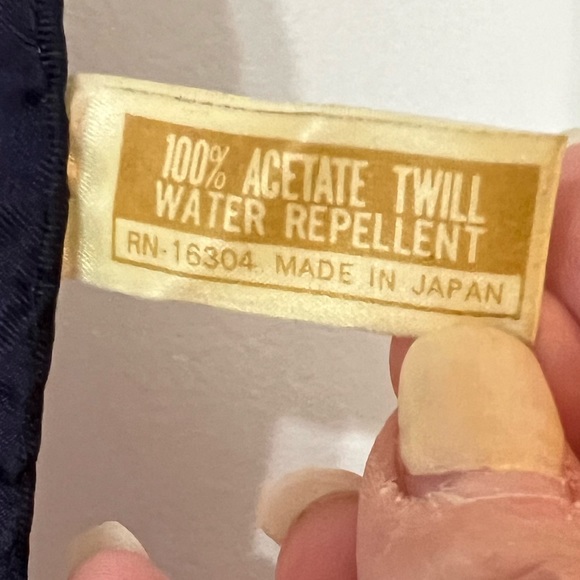 Vtg Scarf plaid Acetate Twill Water Repellent Multicolored Striped Rolled Edges - Picture 2 of 9